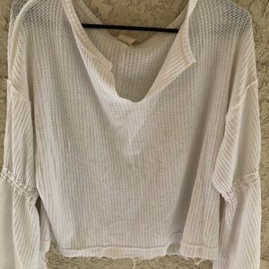 Free people white blouse